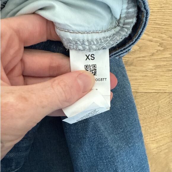 Cupshe Barrel Jeans City Girl Size XS Blue - Picture 3 of 4